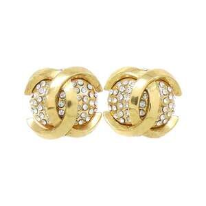 CHANEL White Earrings
